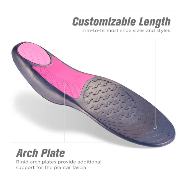 Implus 40308 Sof Comfort Womens Plantar Fascia Orthotic Footbed - Image 4