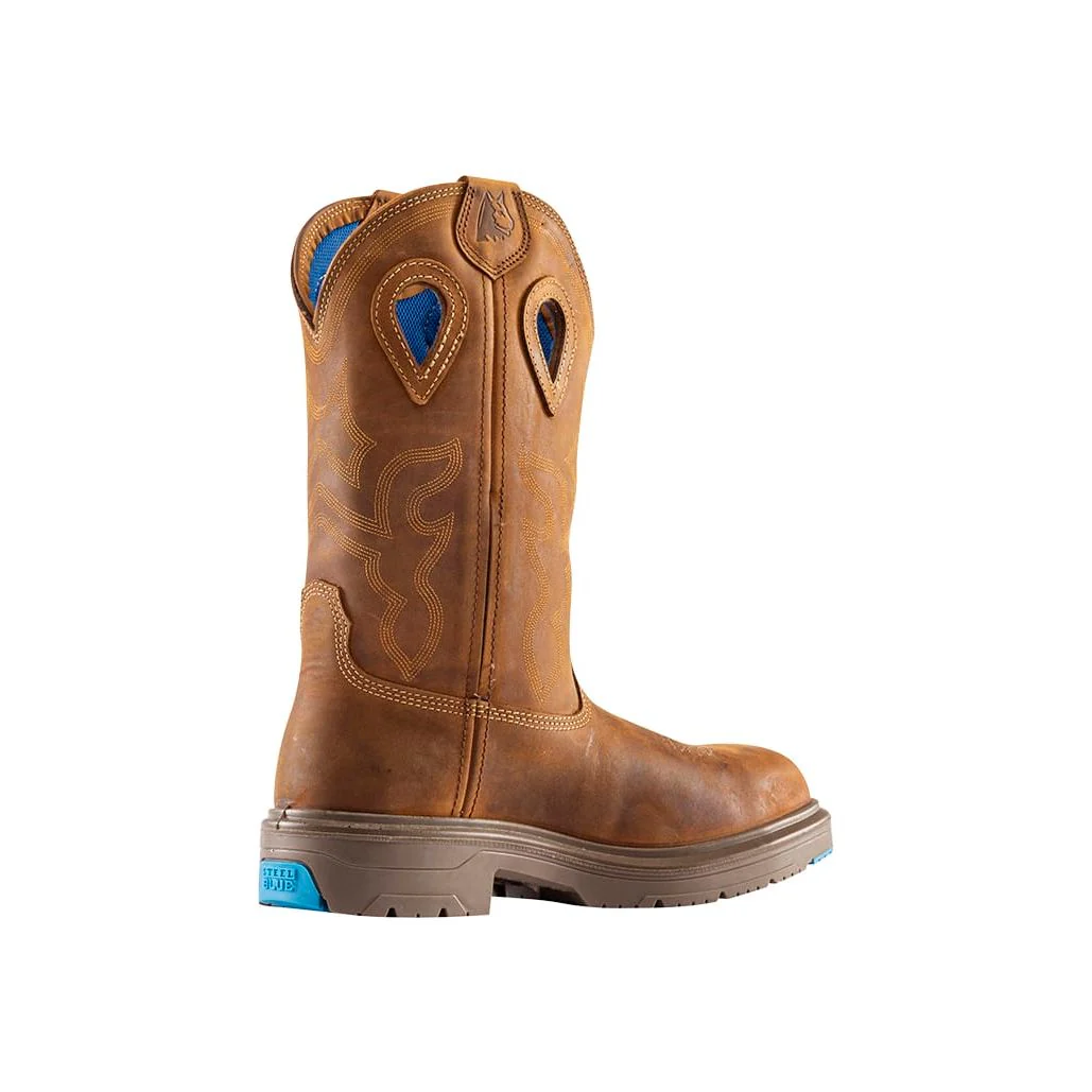 Steel Blue 813945 Blue Heeler Western Style Safety Boot - Image 8